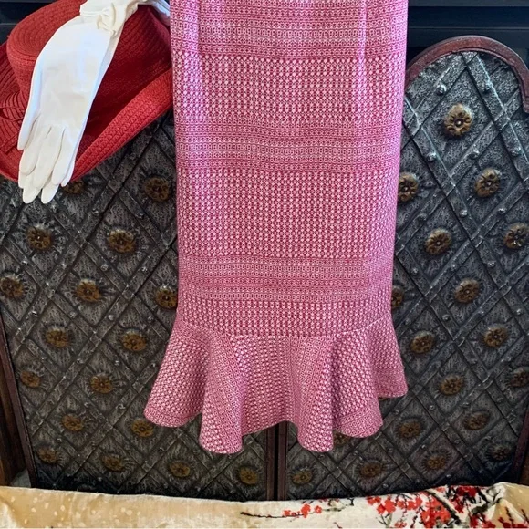 Banana Republic Knit Cross-back Peplum Dress - Picture 3 of 9